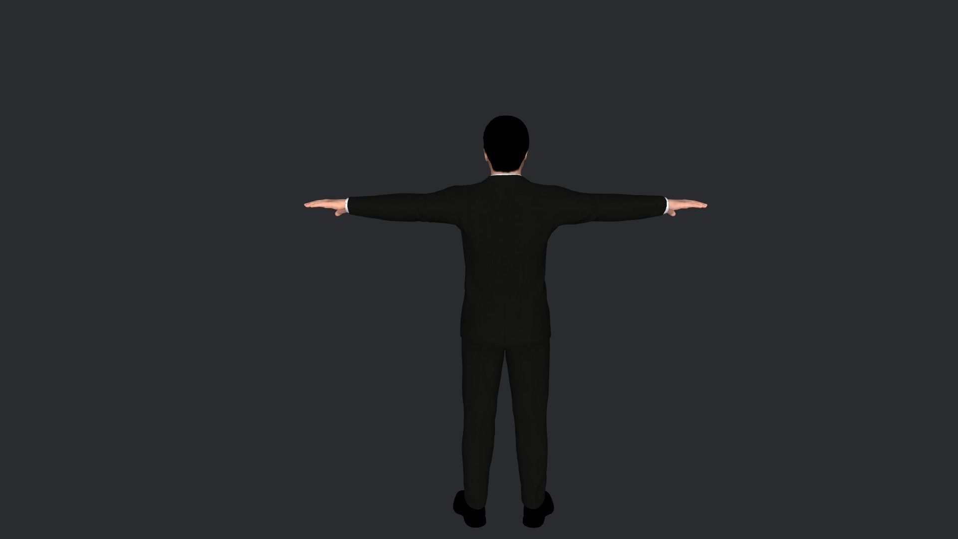 Elon Musk V2 Hyper Realistic Full Body Fully Rigged 3D Character 3D model_10