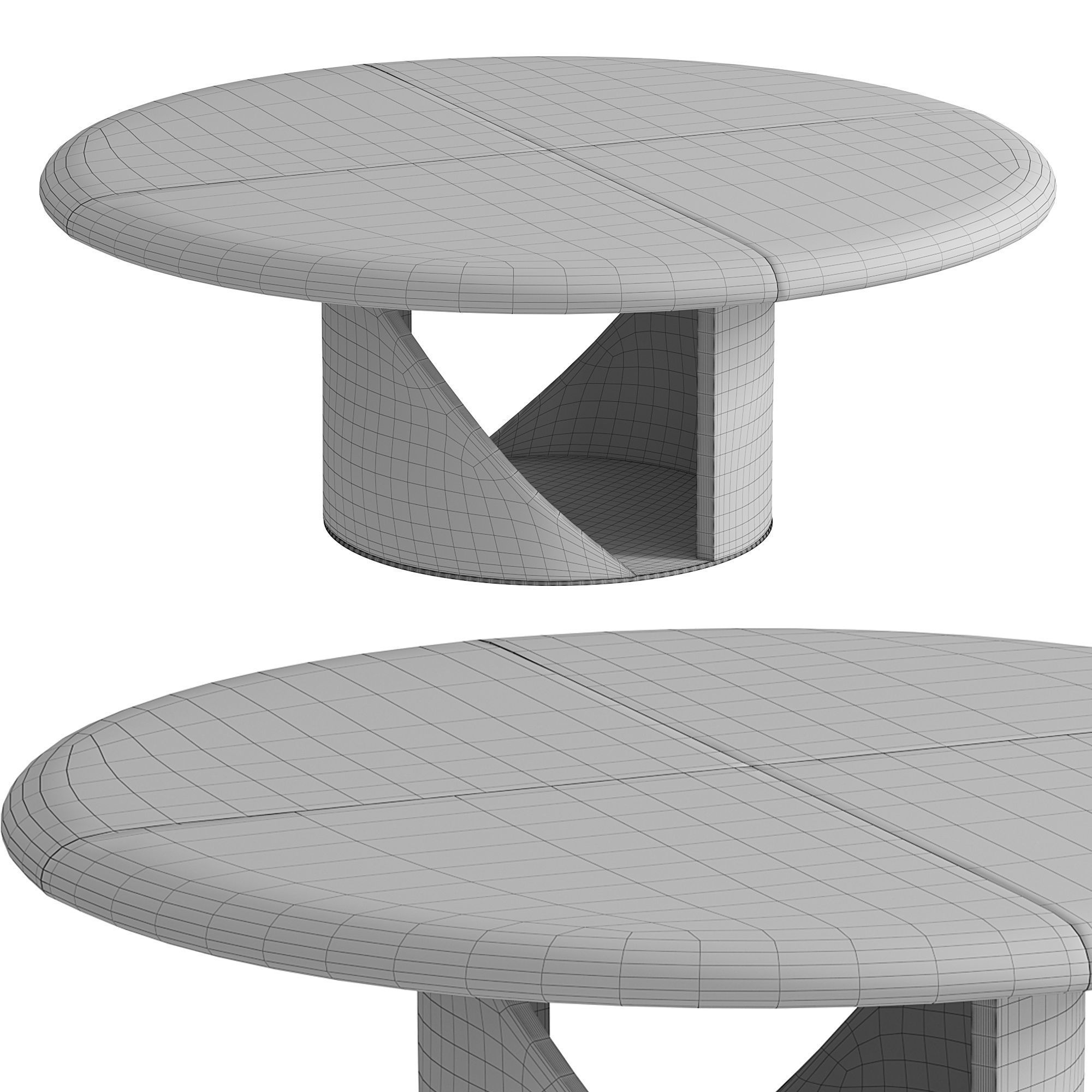 MIRAGE table by giorgiocollection 3D model_3