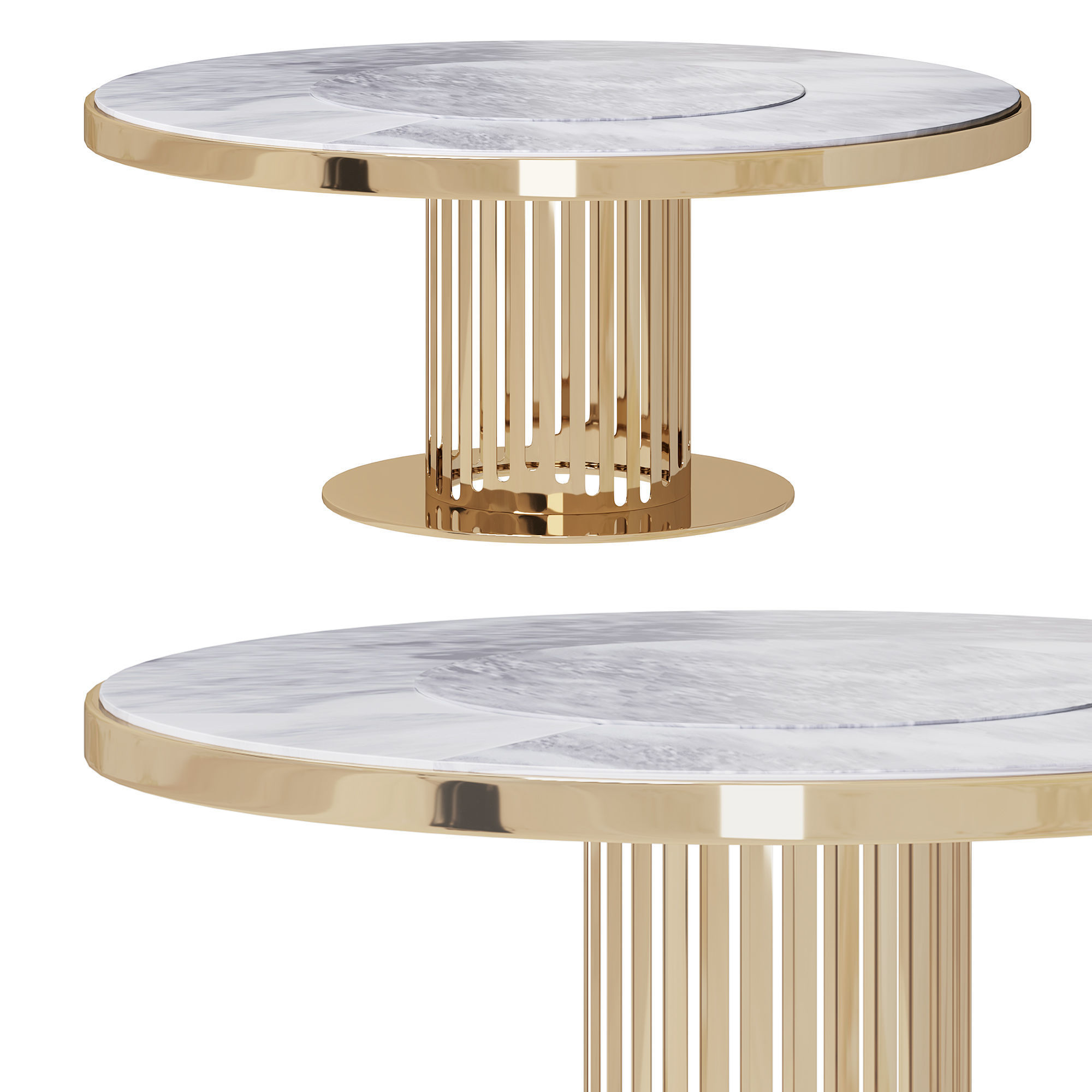 CHARISMA Table By giorgiocollection 3D model_1