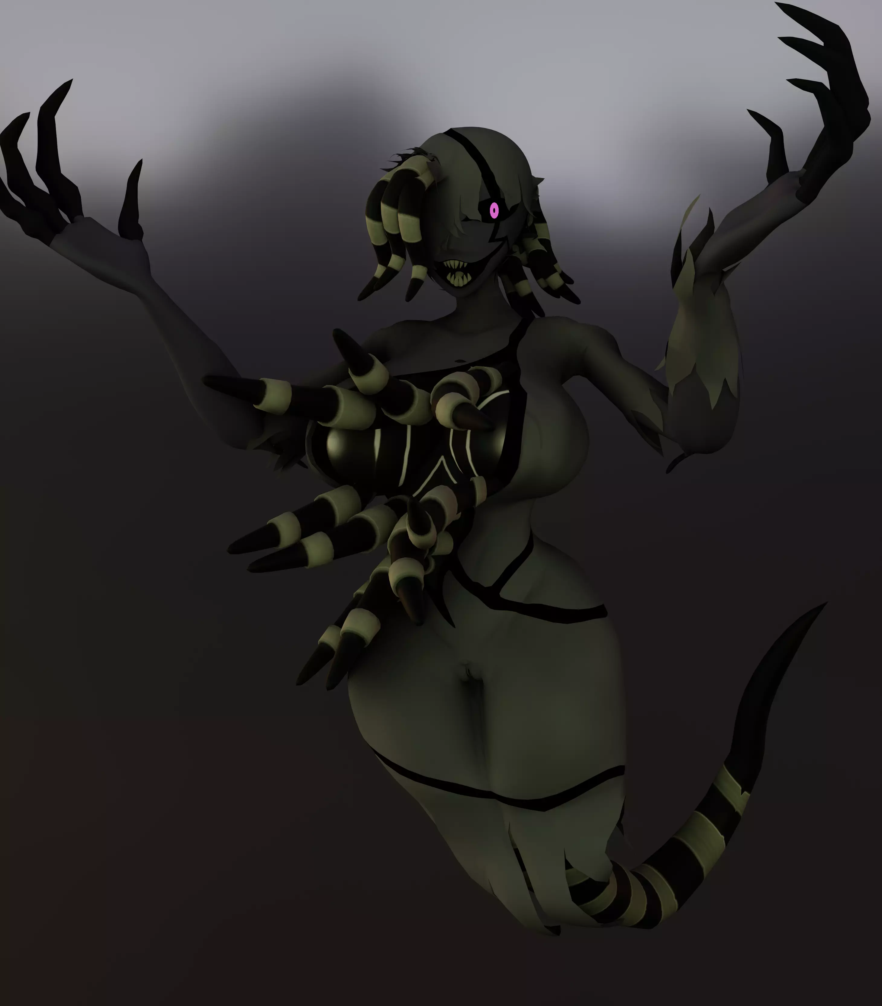 Ghostfreak Corrupted 3D model Gwen10 NSFW SFW 3D model_0