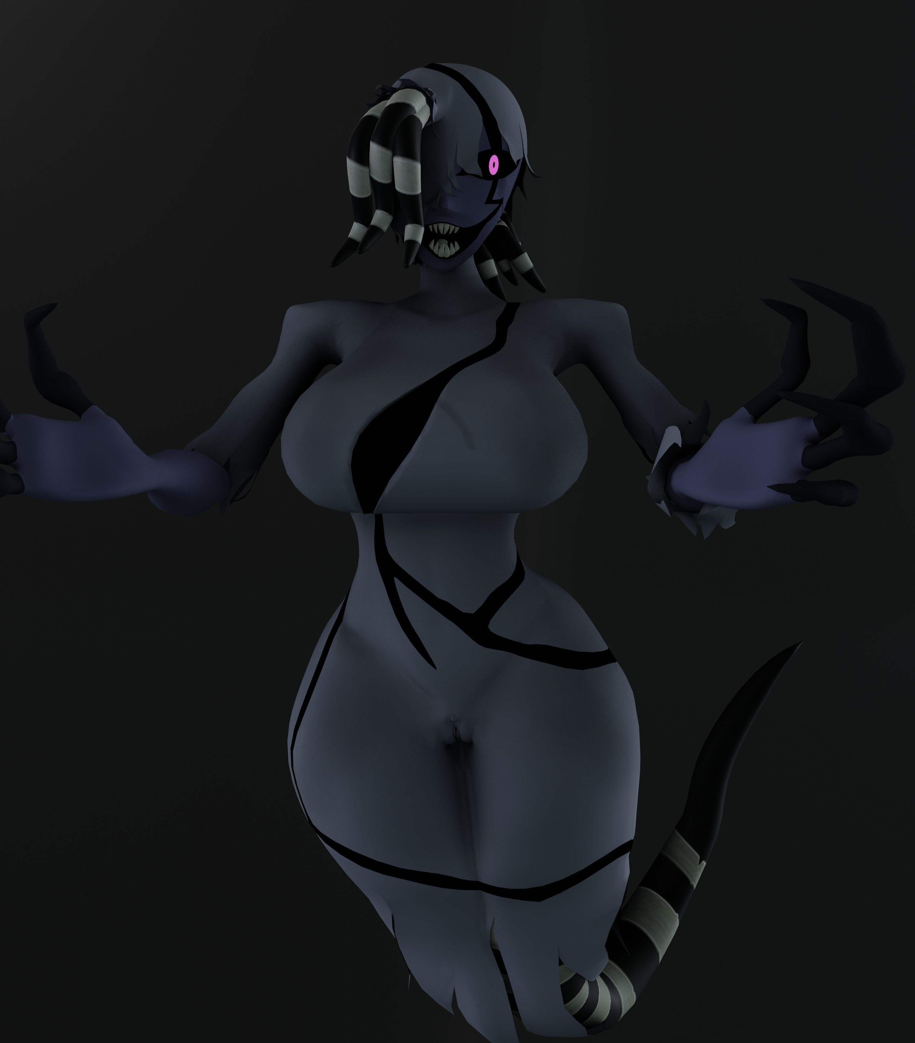 Ghostfreak Corrupted 3D model Gwen10 NSFW SFW 3D model_5
