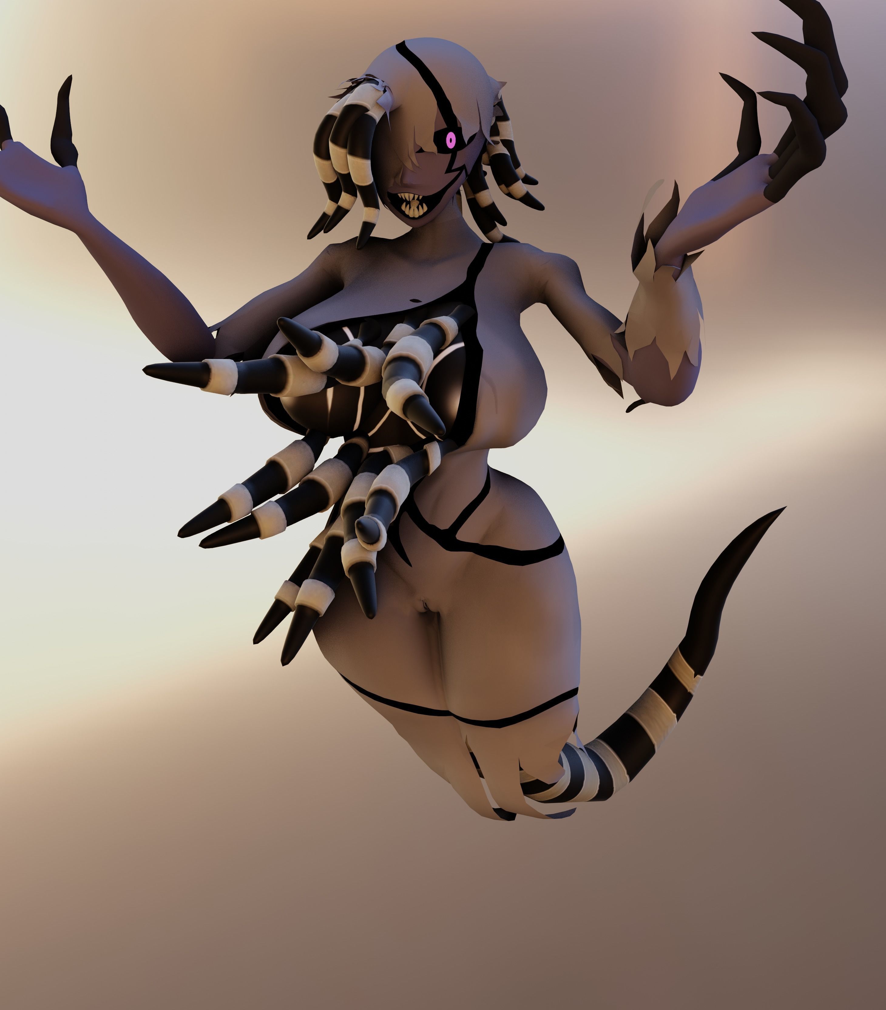 Ghostfreak Corrupted 3D model Gwen10 NSFW SFW 3D model_11