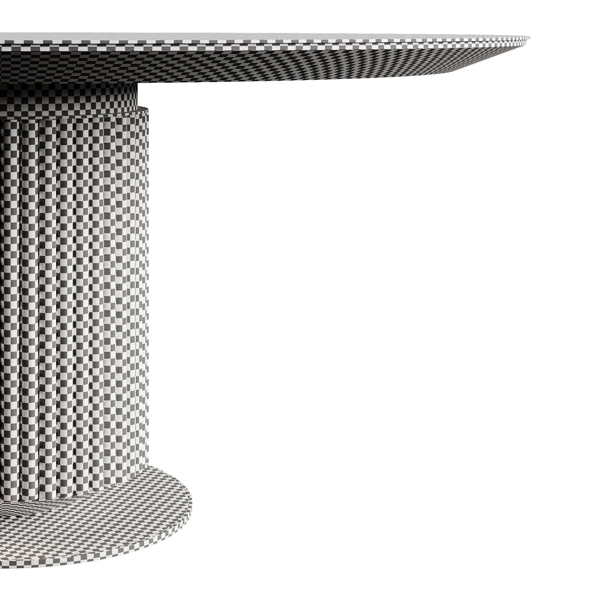 Ana Roque Noah Dining Table 3D model_7