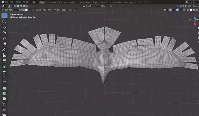 Eagle base mesh
