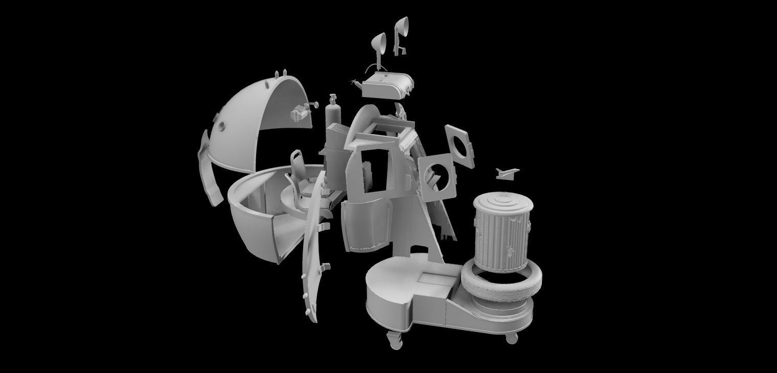 EXPLORERS Thunder Road 3D print model 3D print model_8