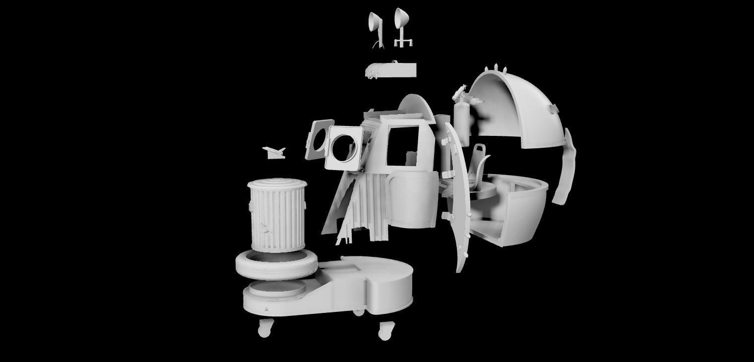 EXPLORERS Thunder Road 3D print model 3D print model_6