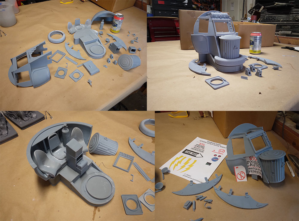 EXPLORERS Thunder Road 3D print model 3D print model_20