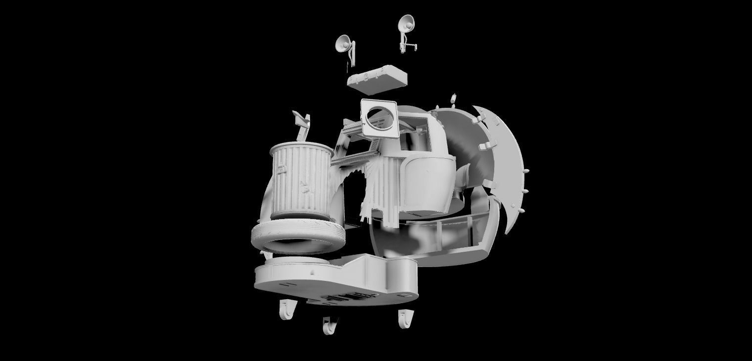 EXPLORERS Thunder Road 3D print model 3D print model_7