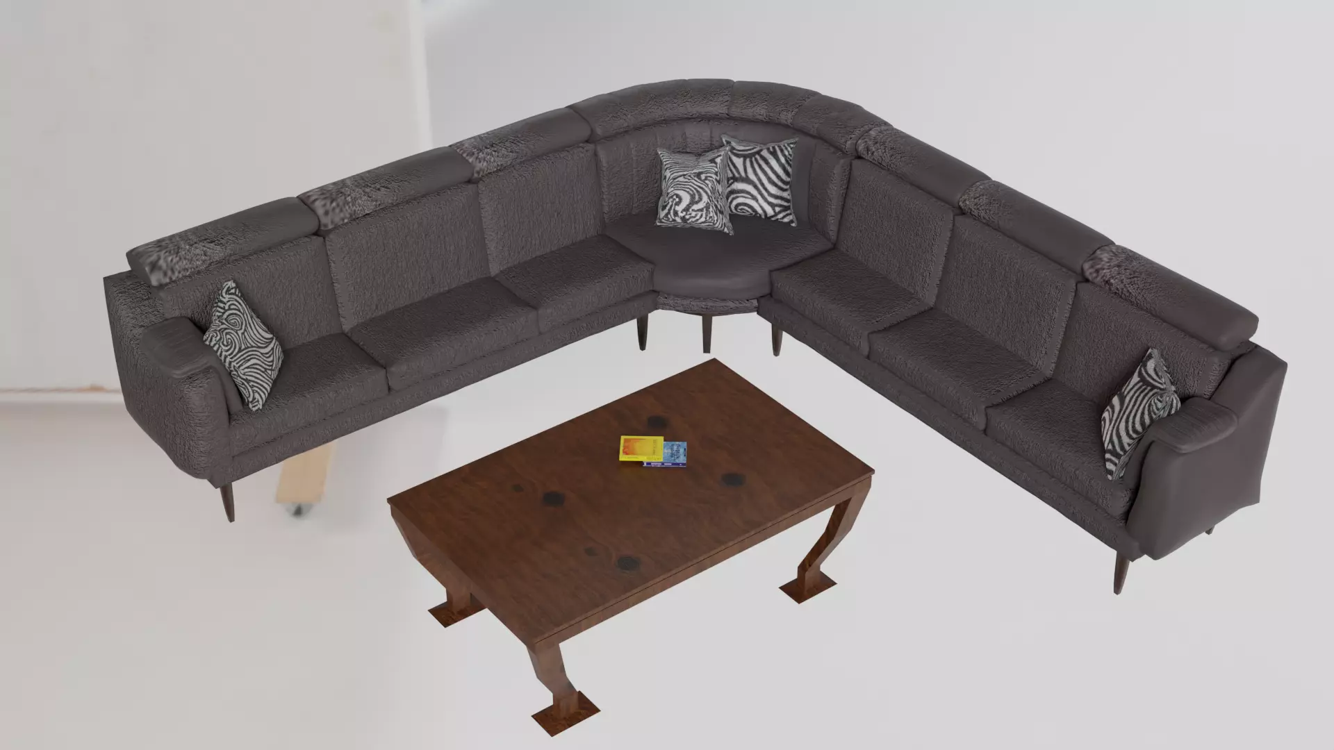 L sofa Free 3D model