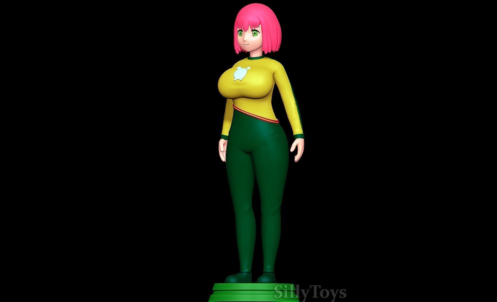 Hanabata Yolkian outfit - Immoral Guild 3D print model_1