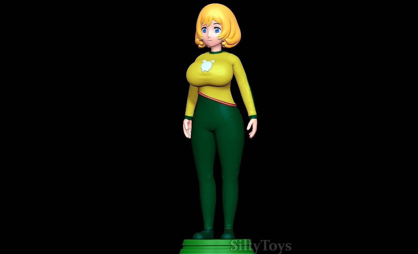 Esyne Yolkian outfit - Immoral Guild 3D print model_1