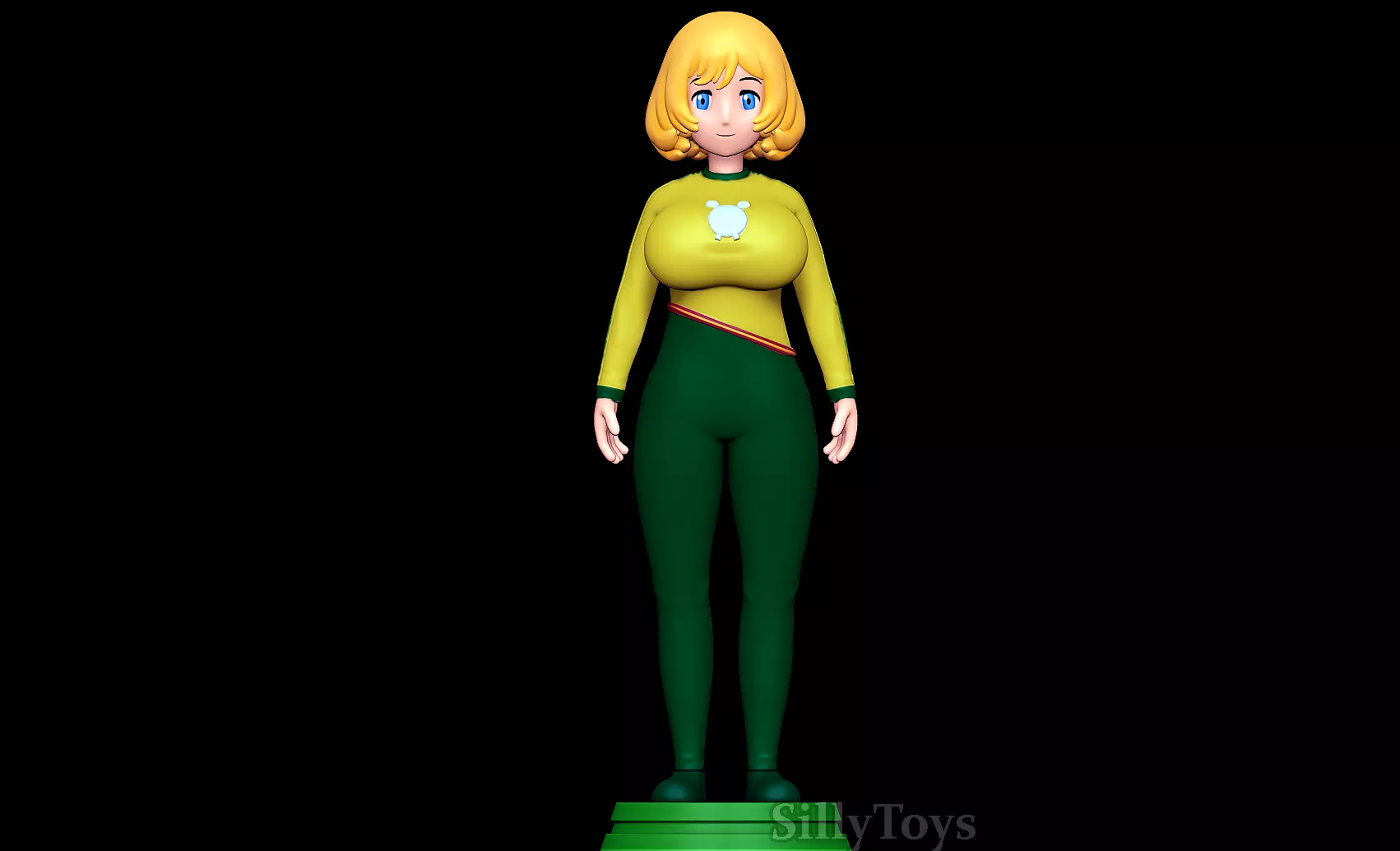 Esyne Yolkian outfit - Immoral Guild 3D print model_0