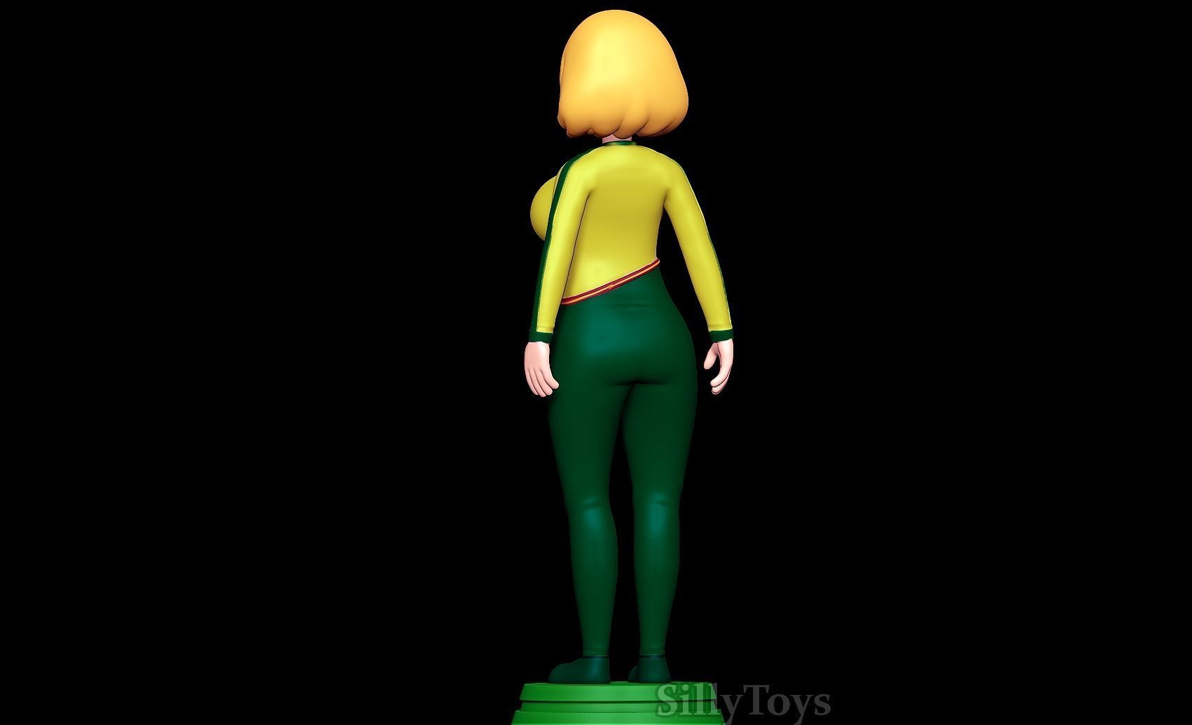 Esyne Yolkian outfit - Immoral Guild 3D print model_3