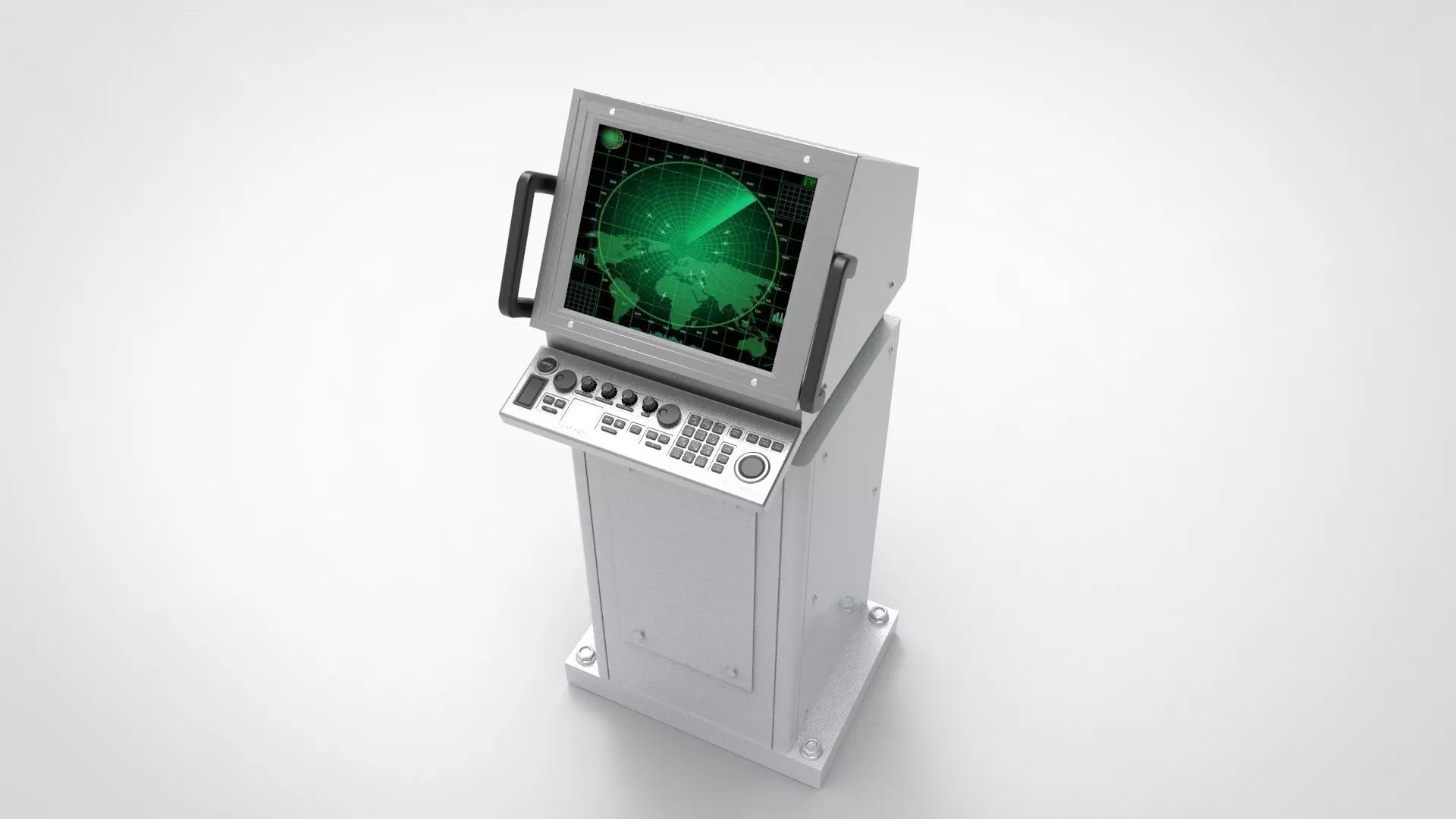 radar ship module 3D model