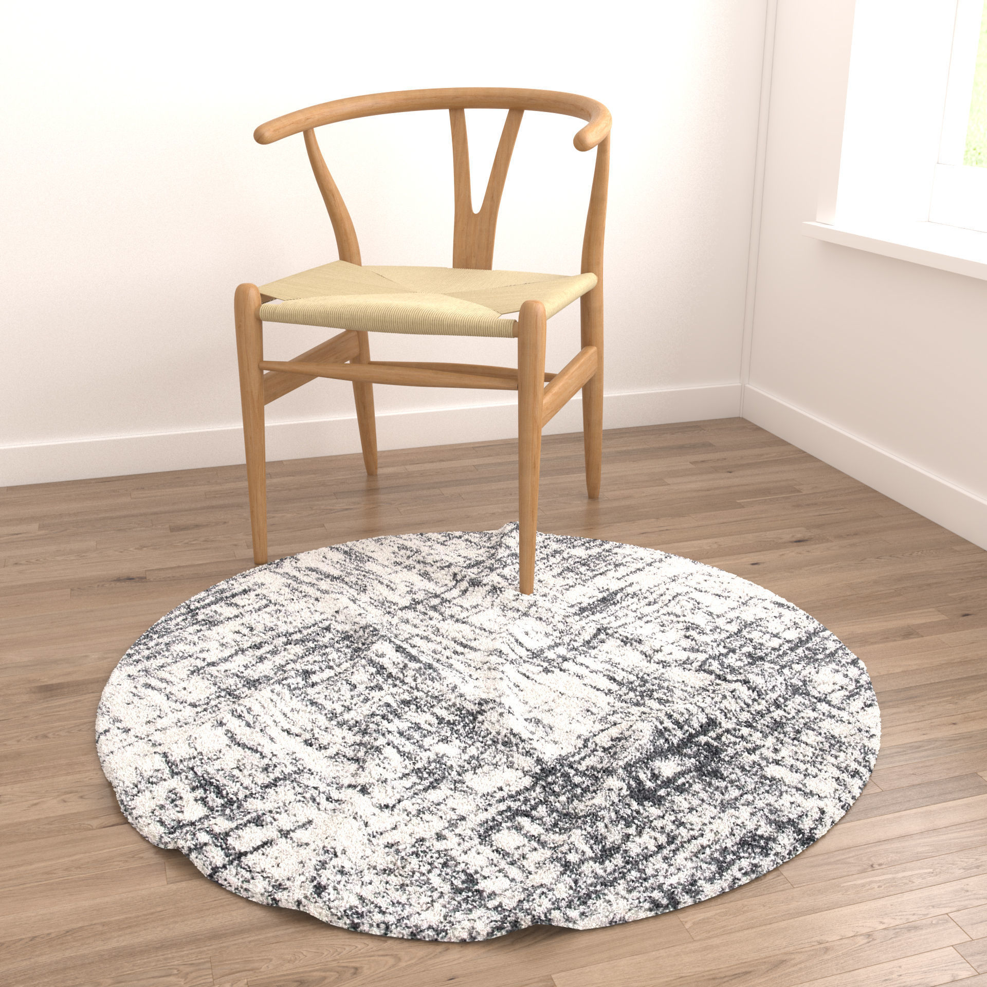Rugs No 912 Low-poly 3D model_3