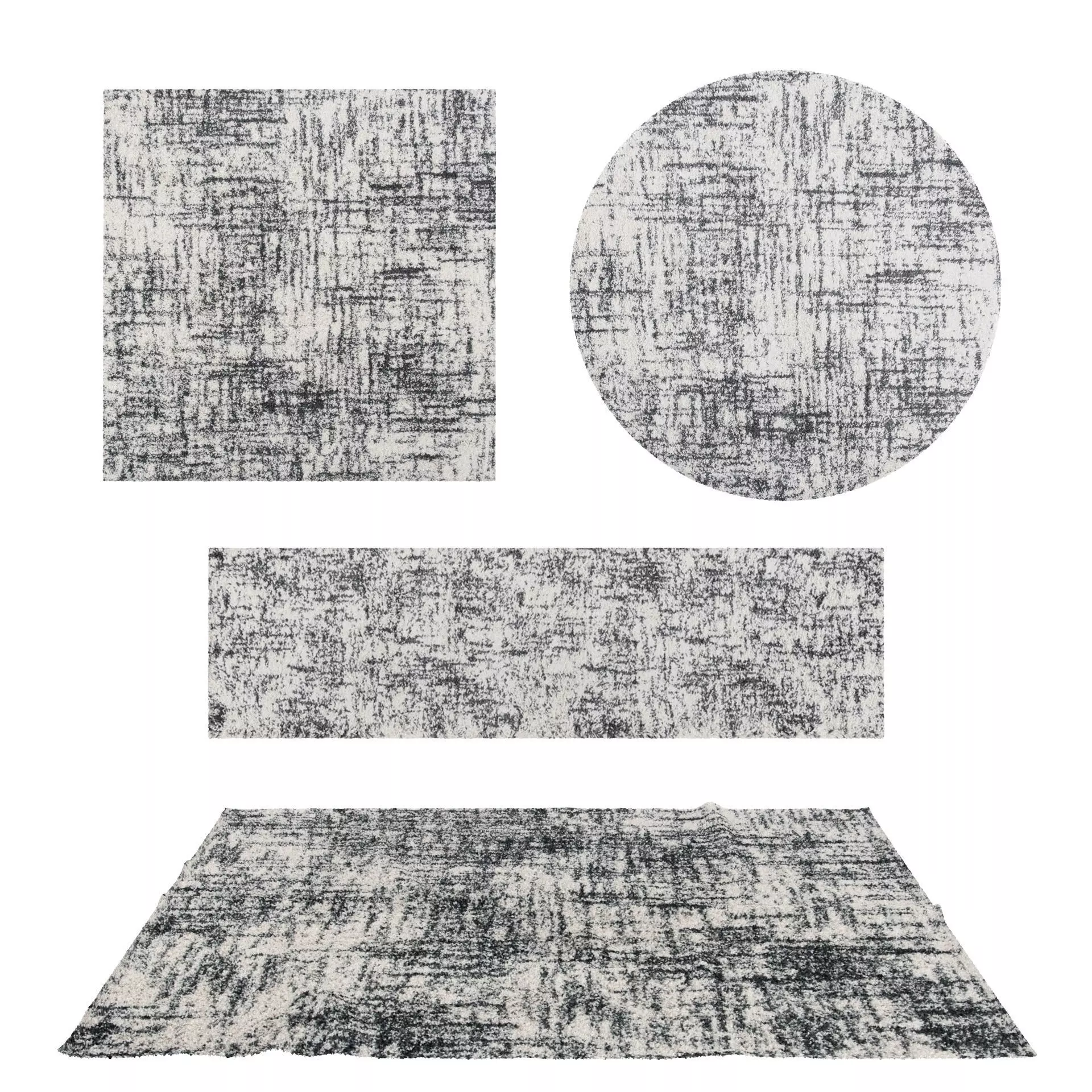 Rugs No 912 Low-poly 3D model_0