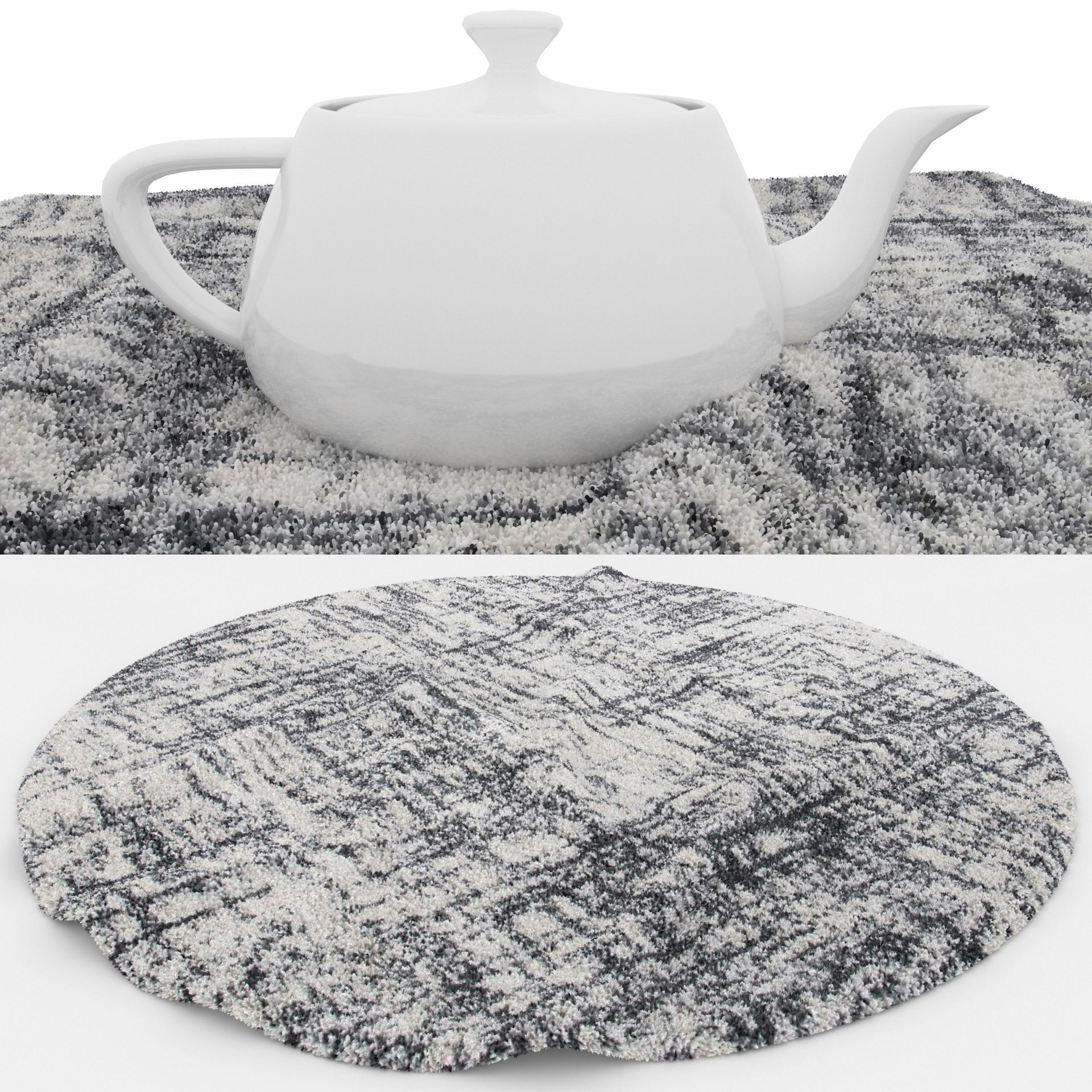 Rugs No 912 Low-poly 3D model_1