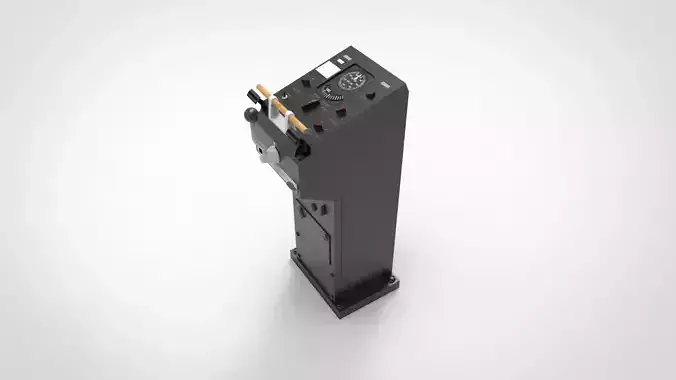 control module aboard a ship 3D model control module aboard a ship 3D model