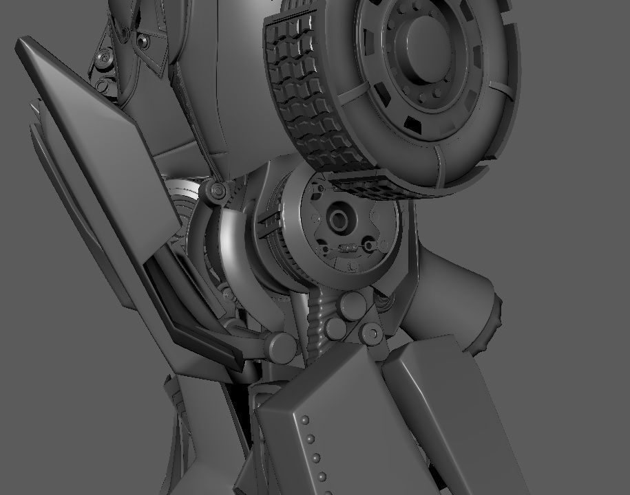 Robot 3D model_3