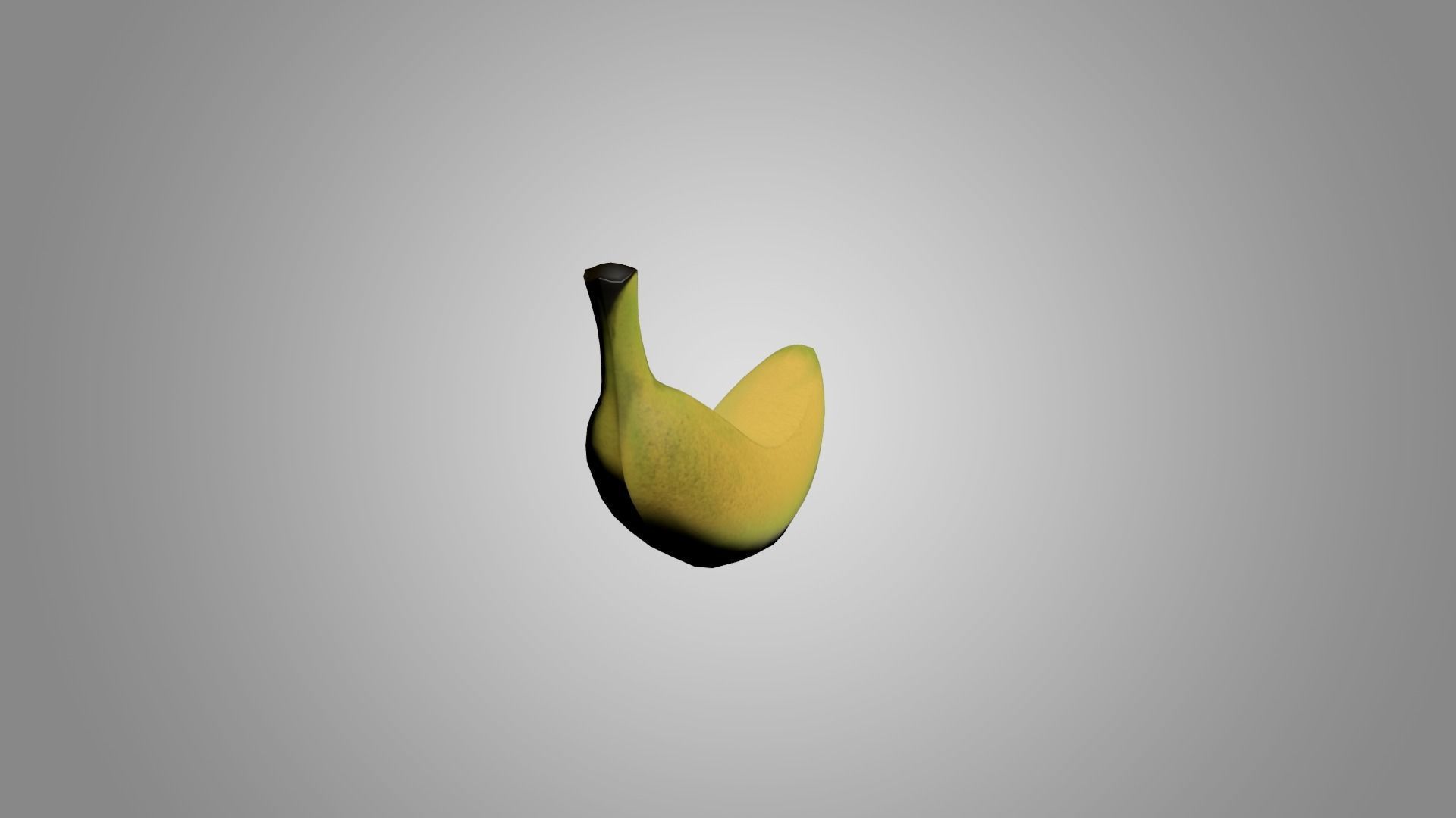 Banana 3D model_3