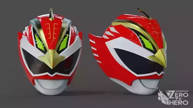 Power Ranger Wild Force Falcon Helmet