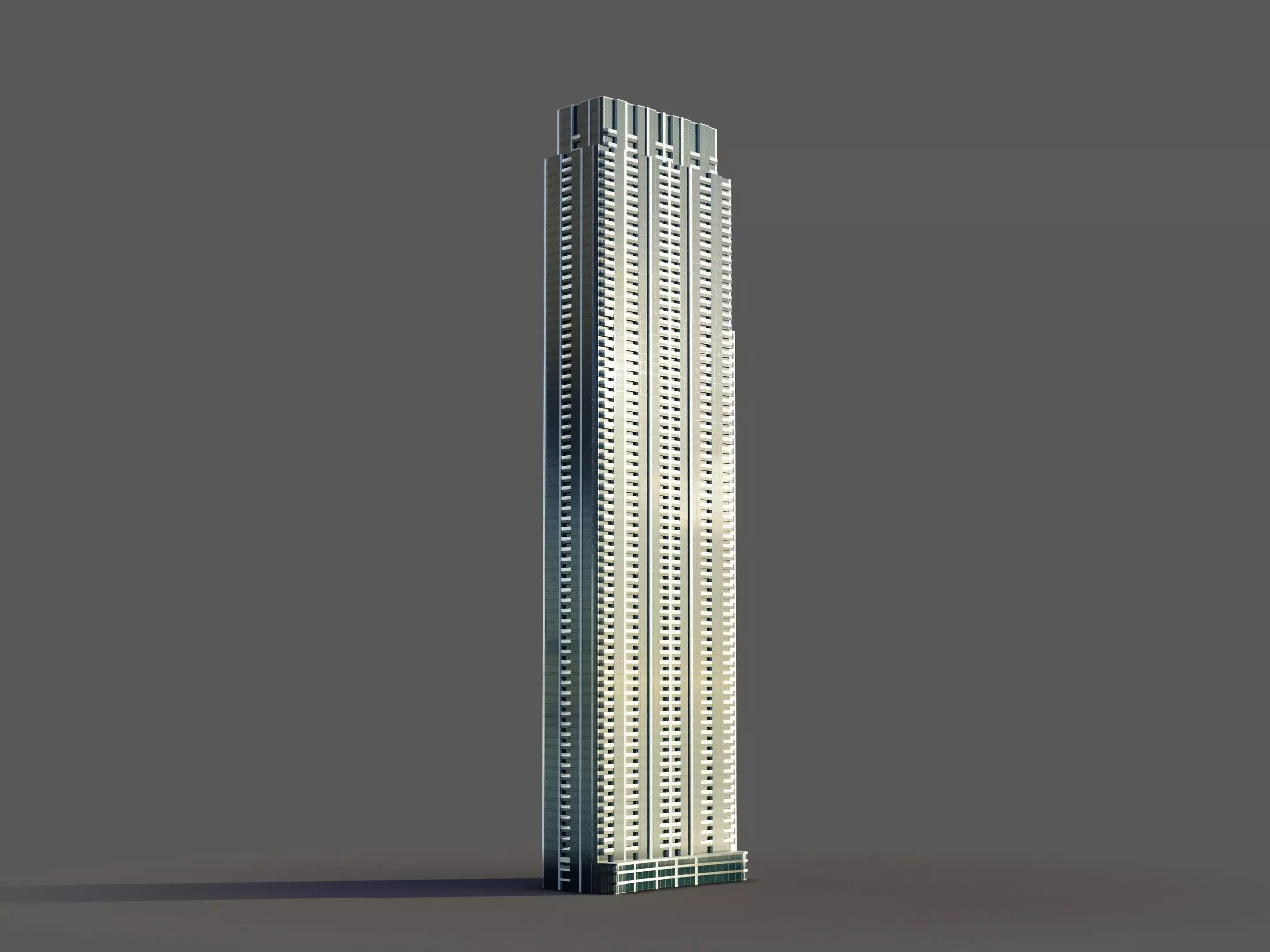 grande signature residence - Dubai 3D model_0