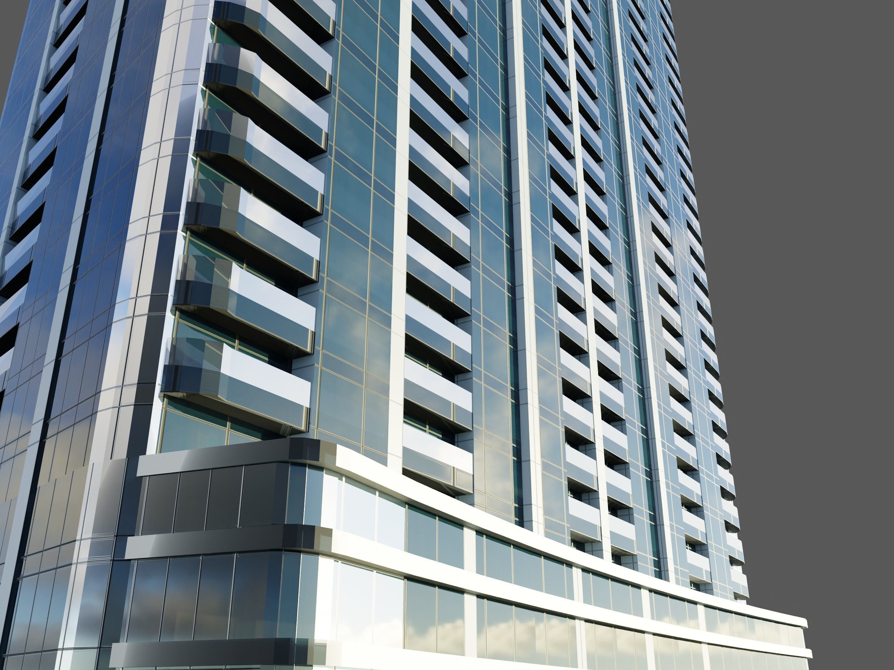 grande signature residence - Dubai 3D model_7