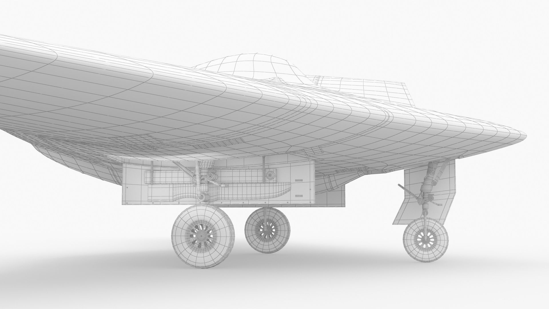 Lockheed Martin RQ-170 Sentinel UAV Drone US Version 3D model_13