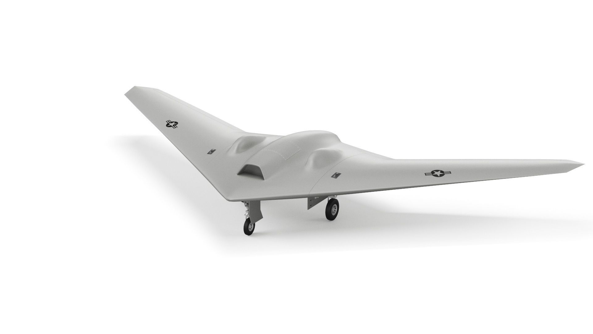Lockheed Martin RQ-170 Sentinel UAV Drone US Version 3D model_34