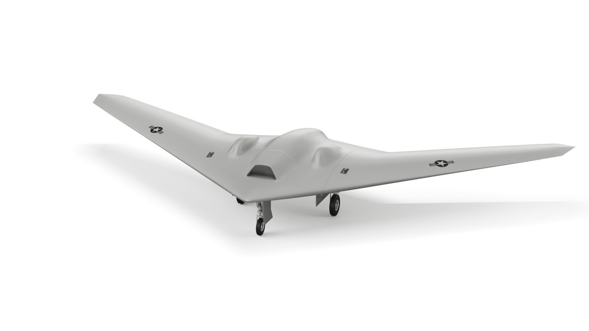Lockheed Martin RQ-170 Sentinel UAV Drone US Version 3D model_35