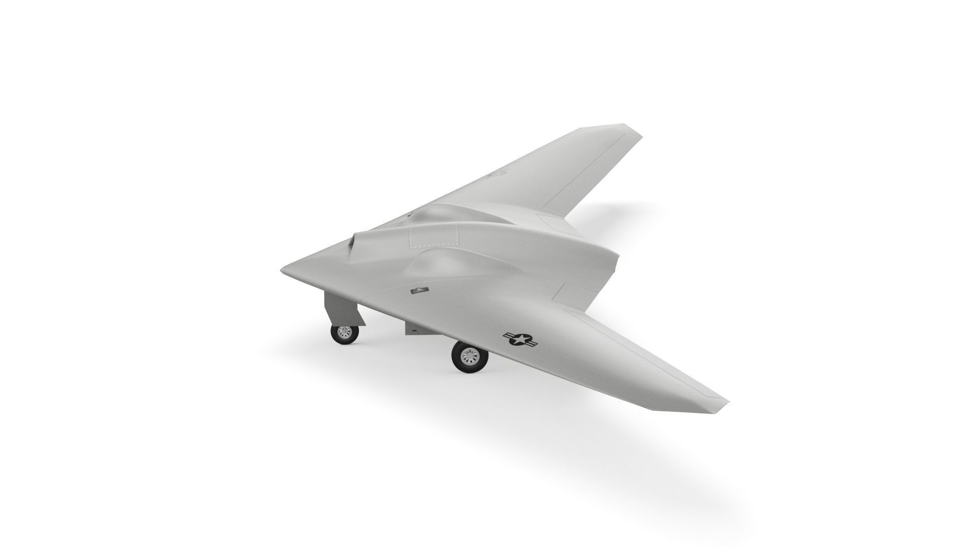 Lockheed Martin RQ-170 Sentinel UAV Drone US Version 3D model_31