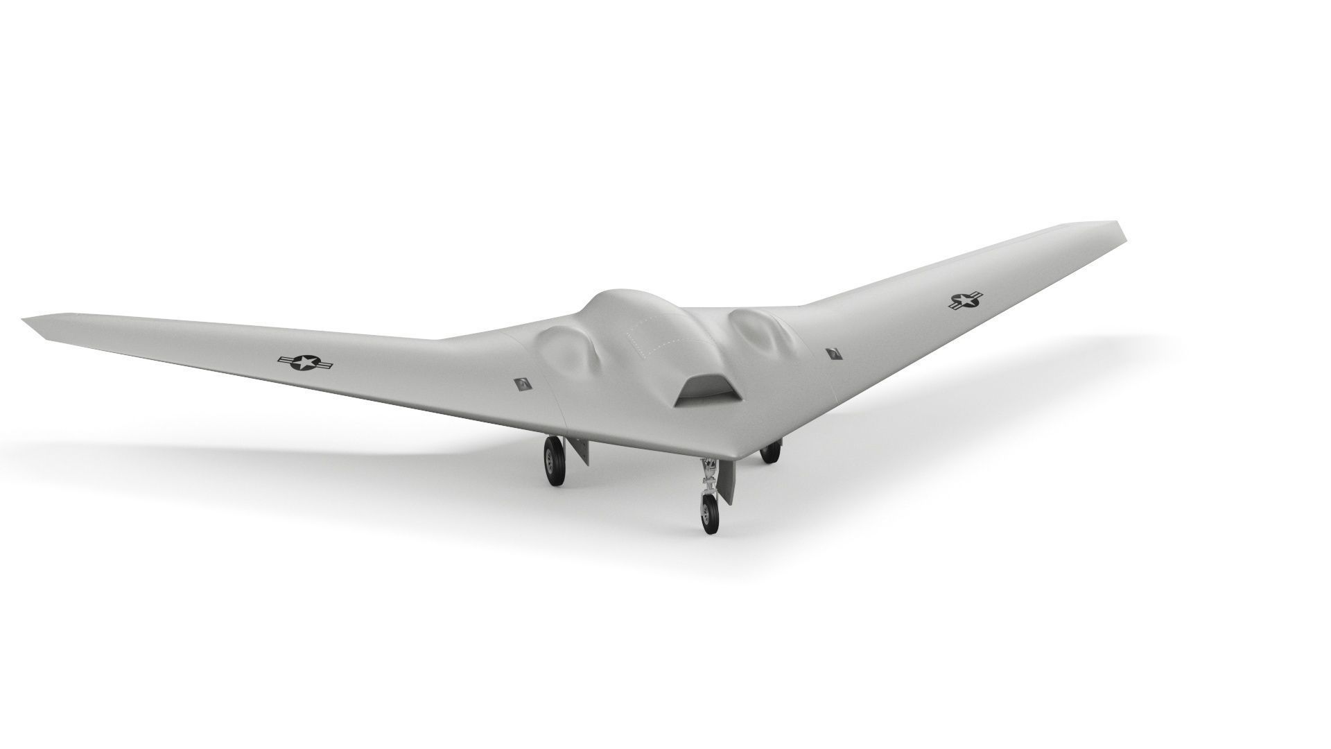 Lockheed Martin RQ-170 Sentinel UAV Drone US Version 3D model_21