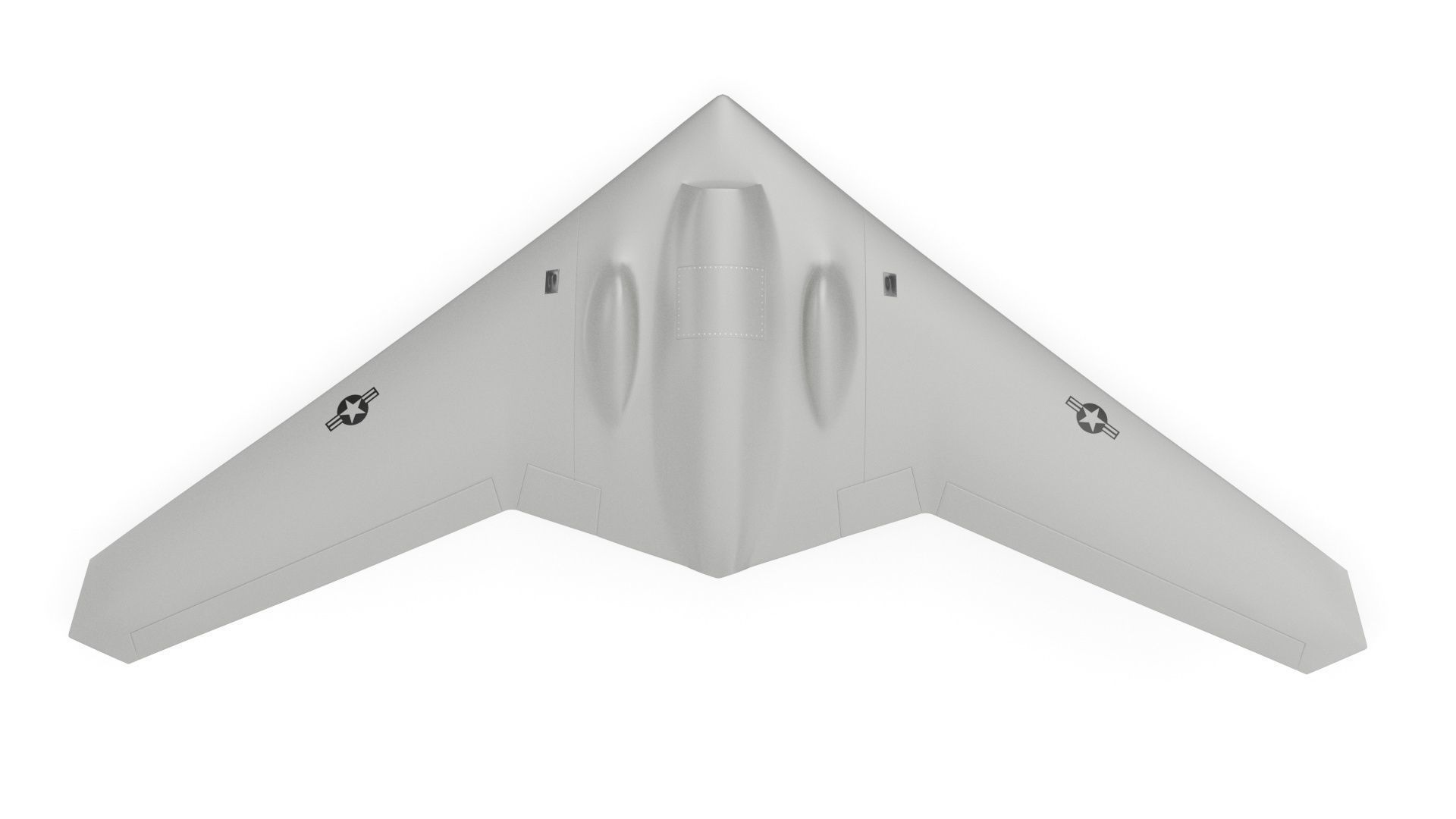 Lockheed Martin RQ-170 Sentinel UAV Drone US Version 3D model_16