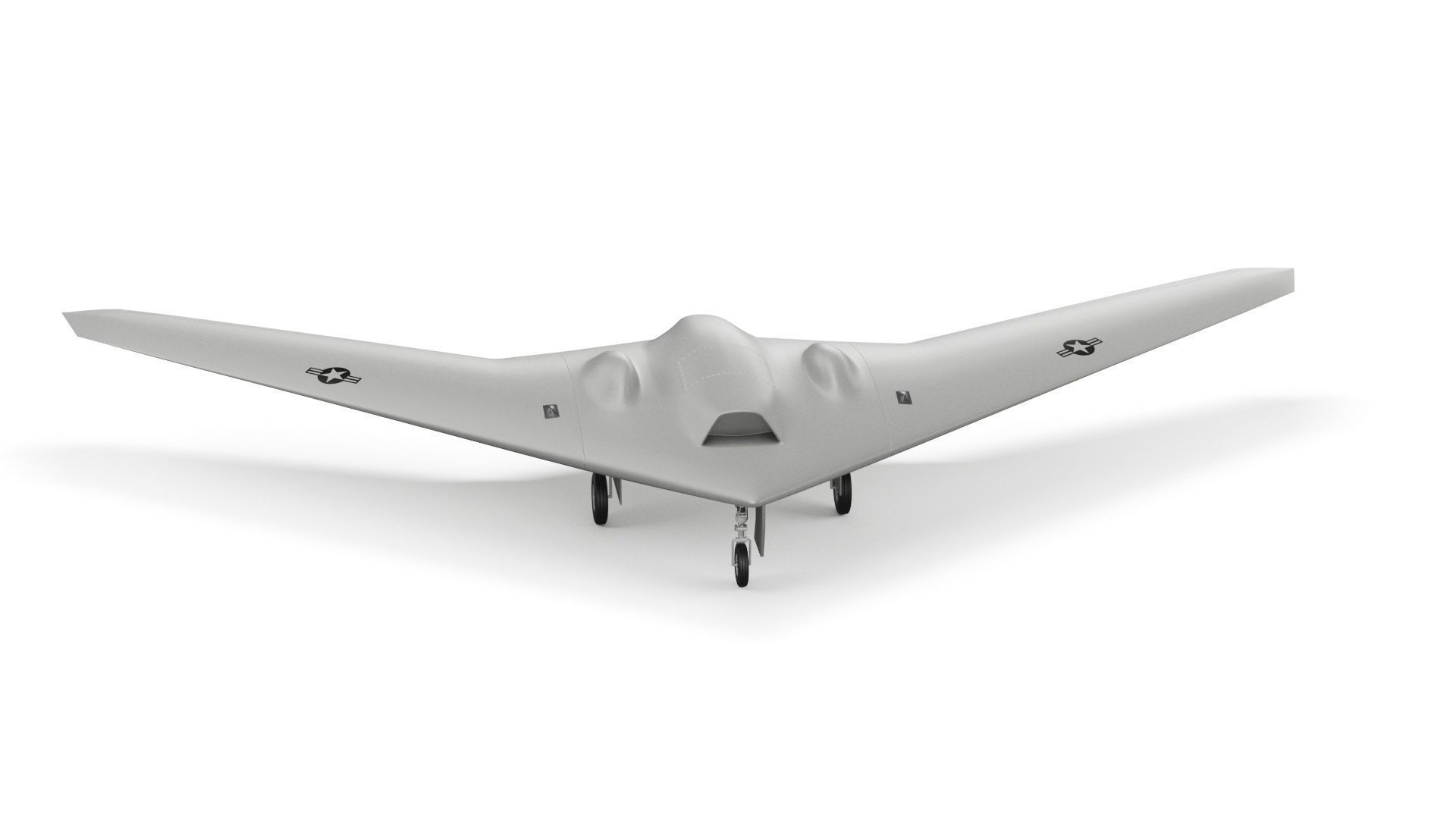 Lockheed Martin RQ-170 Sentinel UAV Drone US Version 3D model_20
