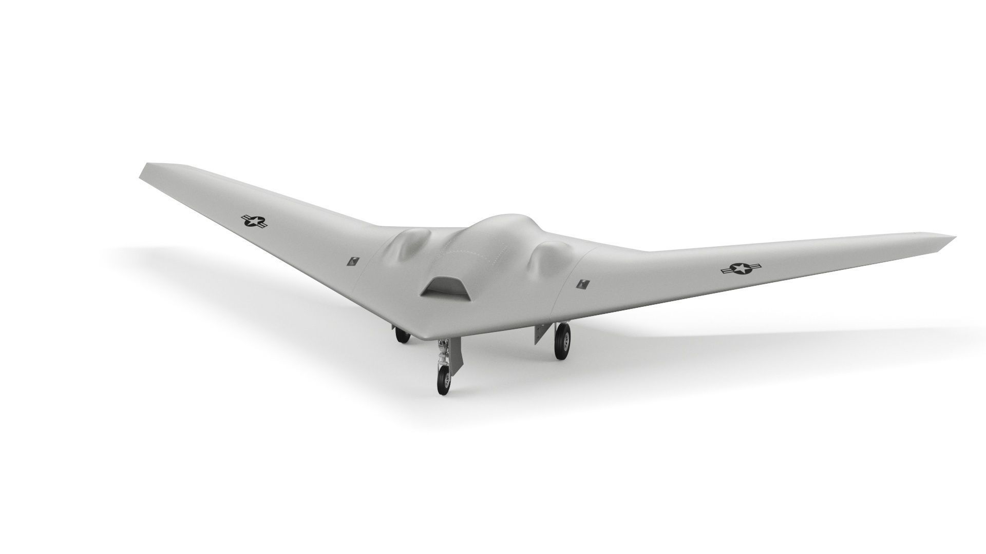 Lockheed Martin RQ-170 Sentinel UAV Drone US Version 3D model_36