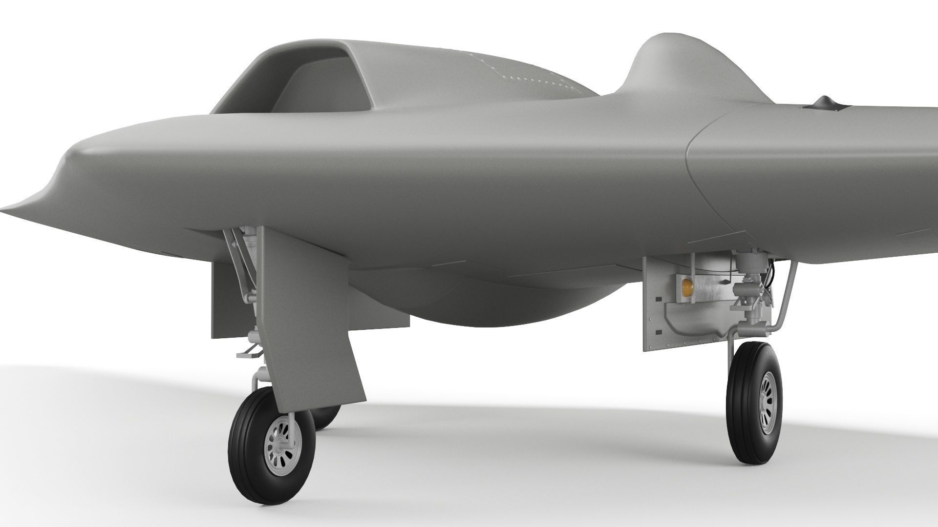 Lockheed Martin RQ-170 Sentinel UAV Drone US Version 3D model_2
