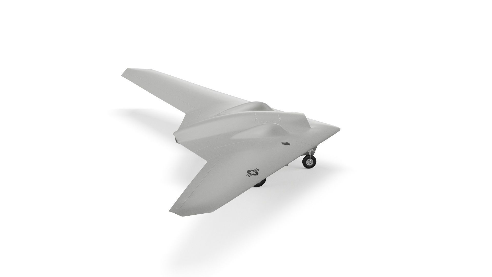 Lockheed Martin RQ-170 Sentinel UAV Drone US Version 3D model_25