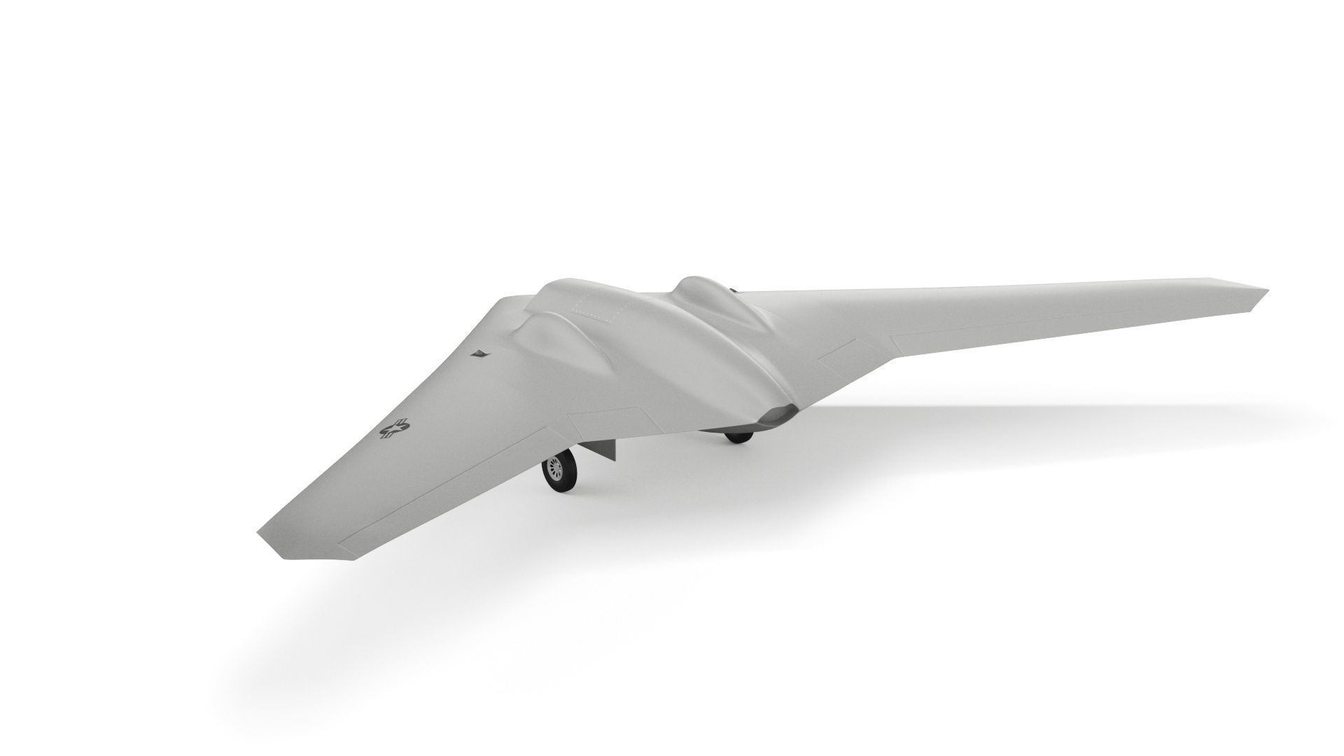 Lockheed Martin RQ-170 Sentinel UAV Drone US Version 3D model_29