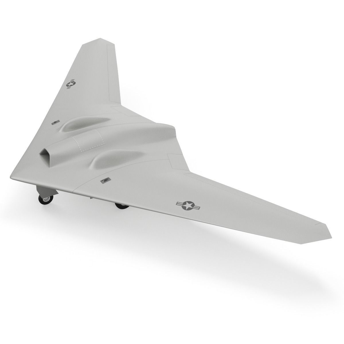 Lockheed Martin RQ-170 Sentinel UAV Drone US Version 3D model_40