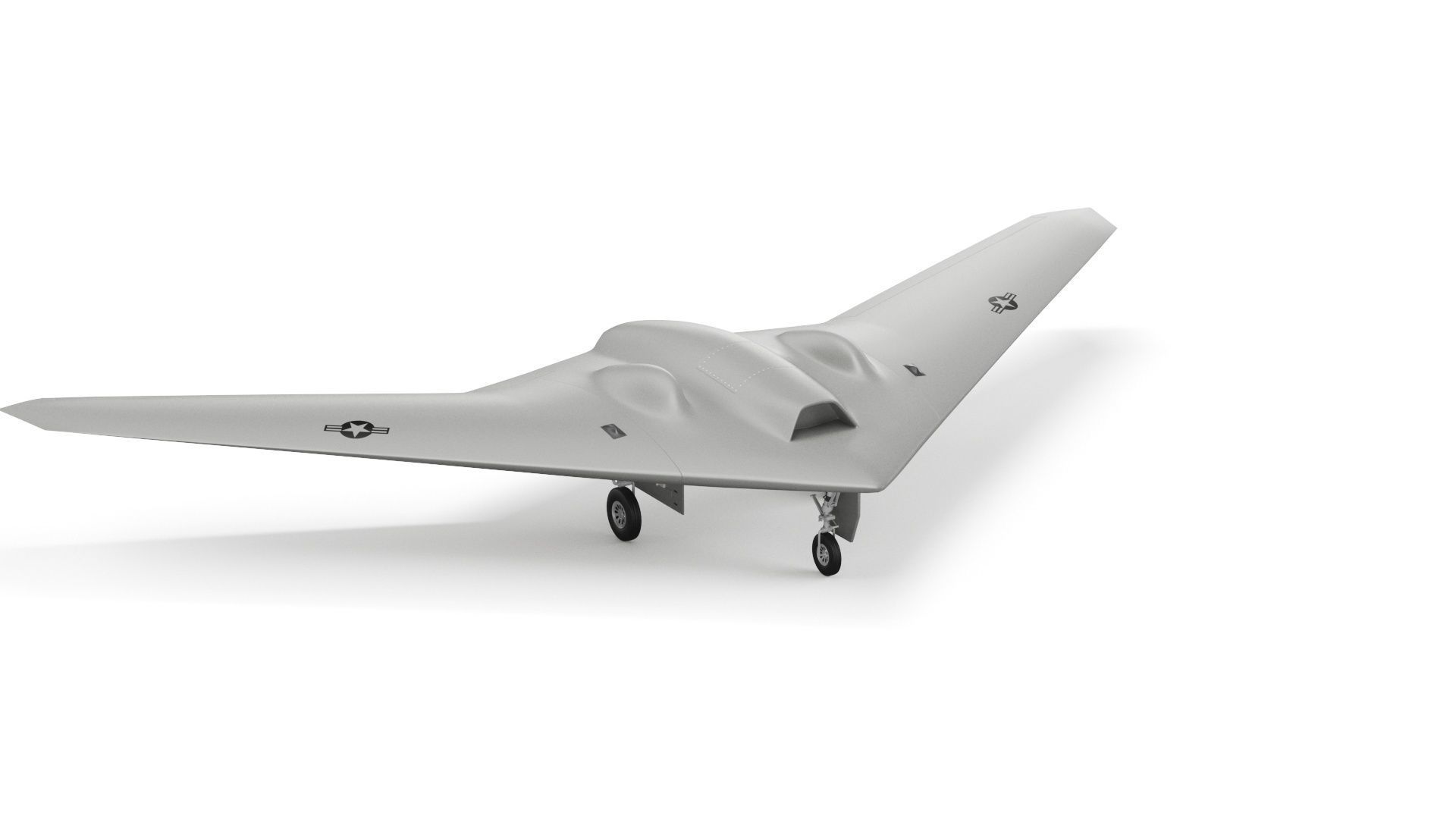 Lockheed Martin RQ-170 Sentinel UAV Drone US Version 3D model_22