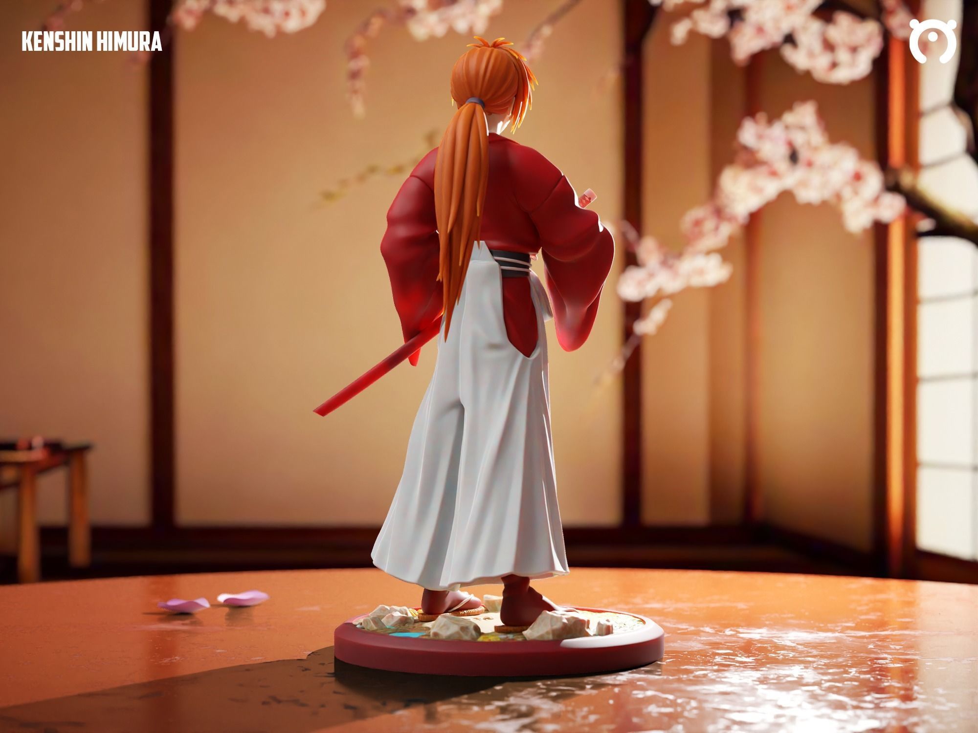 Rurouni Kenshin Himura 3D print model_1