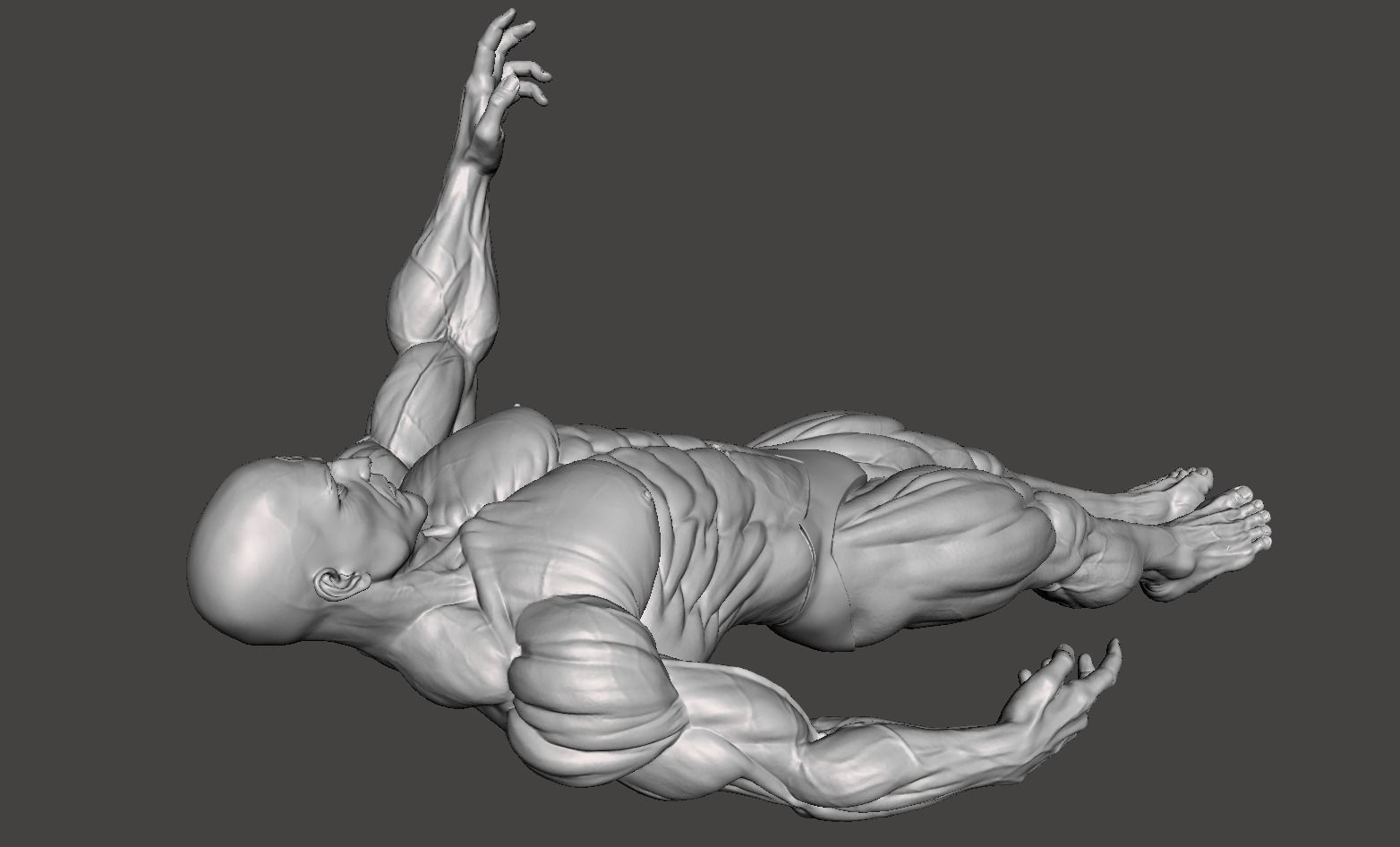 Manhattan 3d model with base for 3d print  3D print model_4