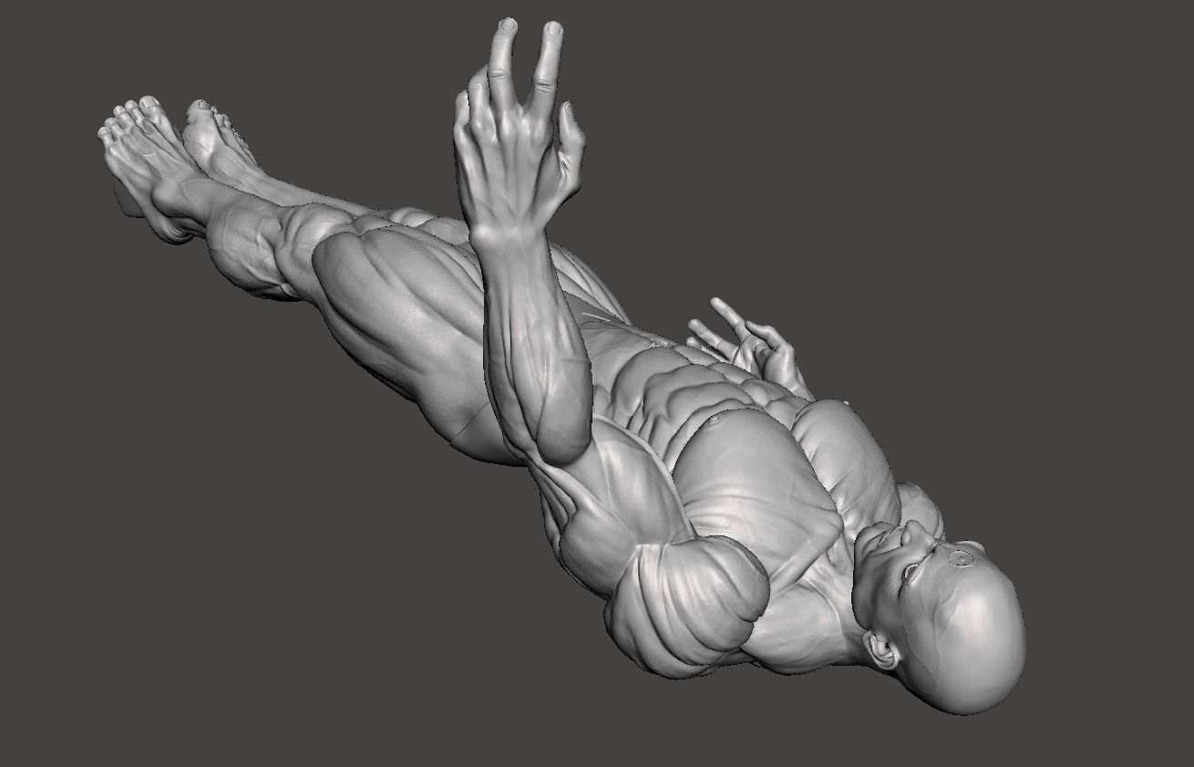 Manhattan 3d model with base for 3d print  3D print model_2