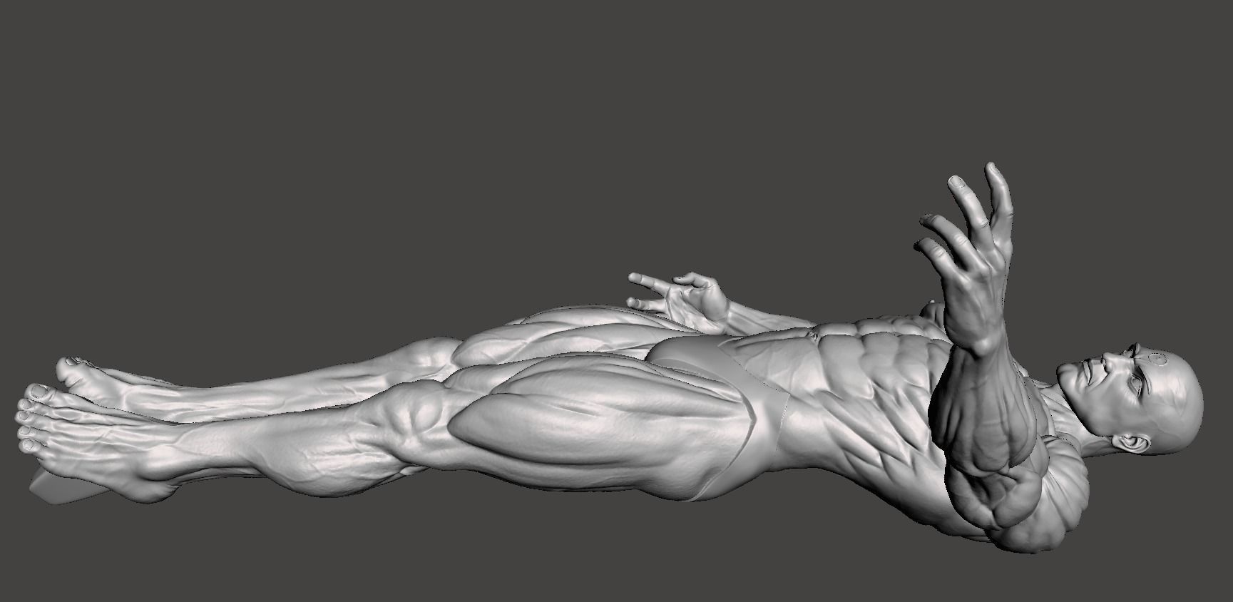 Manhattan 3d model with base for 3d print  3D print model_1