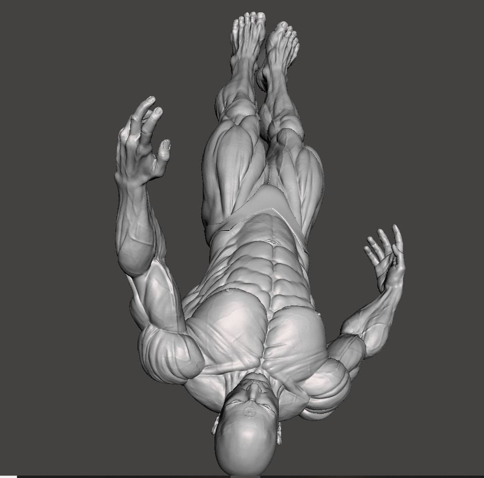 Manhattan 3d model with base for 3d print  3D print model_3