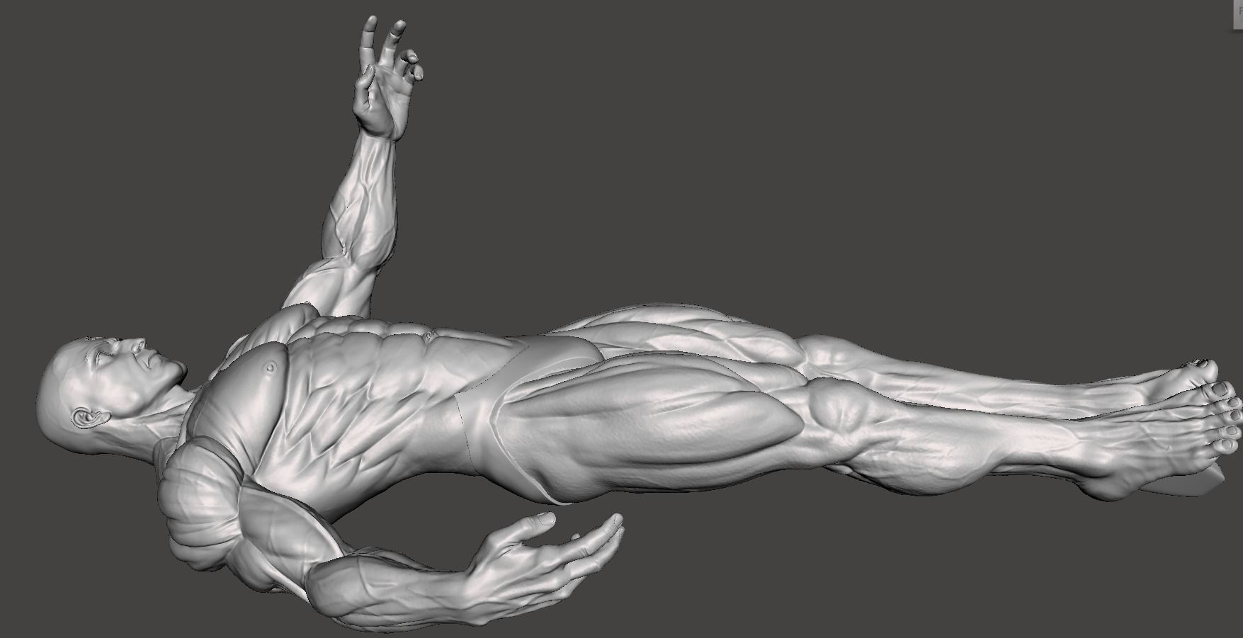 Manhattan 3d model with base for 3d print  3D print model_5