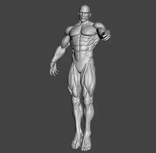 Manhattan 3d model with base for 3d print 