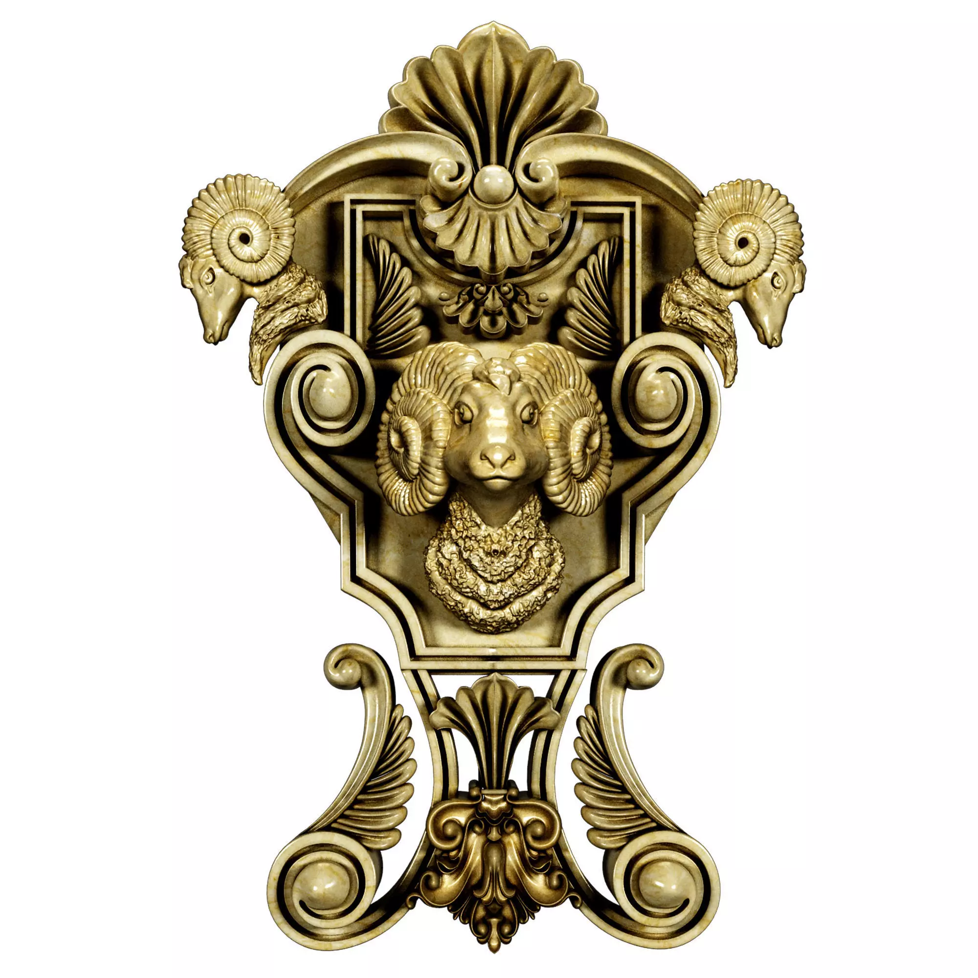 Decorative Ornamental 37 3D model_0