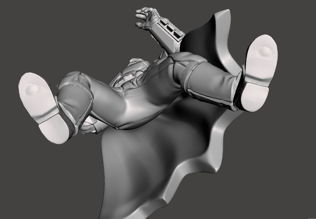 mr vengeance 3d model action casual  3D print model_1