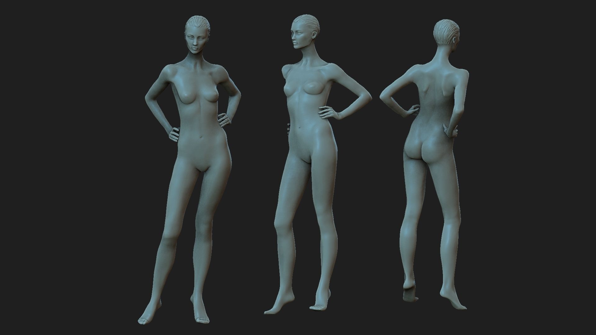 mannequin 3D model_5